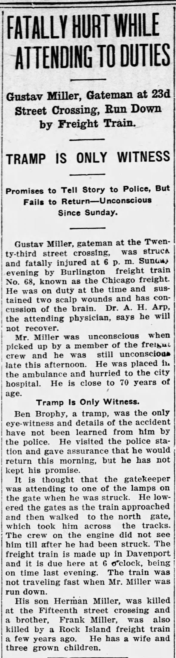 Clipping from The Dispatch